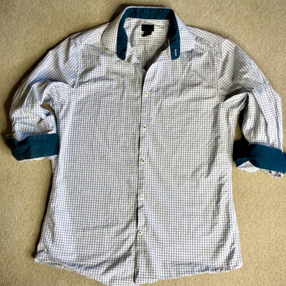 H&M Checkered Button Down Shirt
